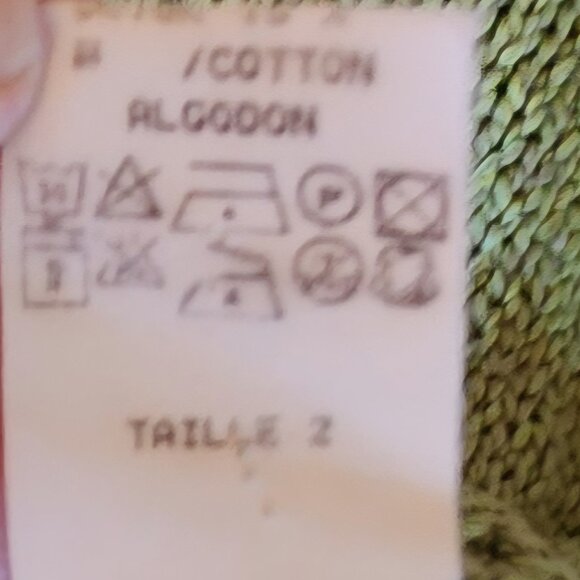 Cop Copine green loose-knit pullover - Picture 5 of 5